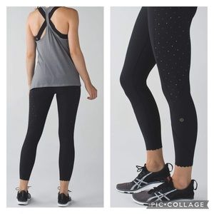 Lululemon Tight Stuff Tight (Reflective) Black Size 6